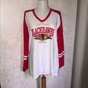 Authentic NHL Chicago Blackhawks L/S Tee